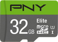 Kartë memorie PNY Elite MicroSDHC, 32 GB, Class 10 UHS-I/U1 A1 V10