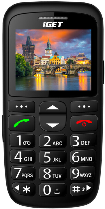 Celular iGET Simple D7, 2.2", i zi