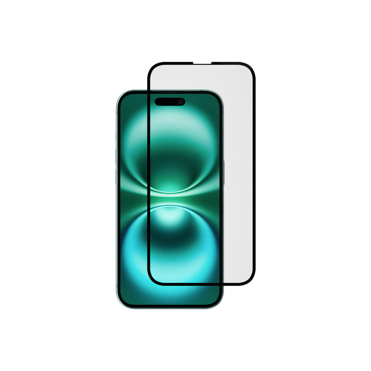 Mbrotës ekrani NEXT ONE All-rounder, xham i kalitur, për iPhone 16, transparent