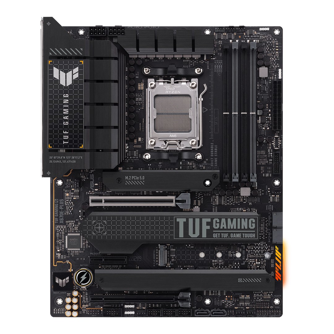 Pllakë amë ASUS TUF Gaming X670E-PLUS AMD X670 Socket AM5 ATX