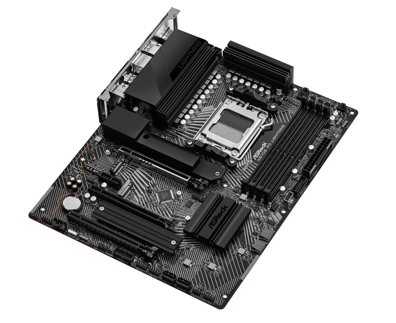 Pllakë amë Asrock X670E PG Lightning AMD X670 Socket AM5 ATX