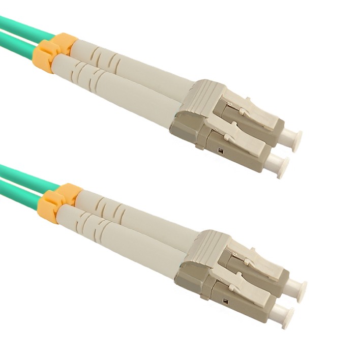 Kabllo me fibra optike Qoltec 54078, LC/UPC - LC/UPC, 50/125 µm, OM3, 5m, bruz