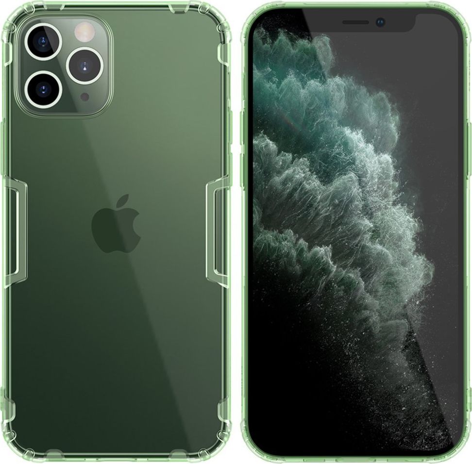 Mbrojtëse e pasme Nillkin Nature për iPhone 12 Pro Max, e gjelbër