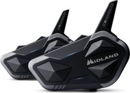 Interkom moto Midland BTR1 Advanced Twin Set, 1.2 km, Bluetooth, i zi