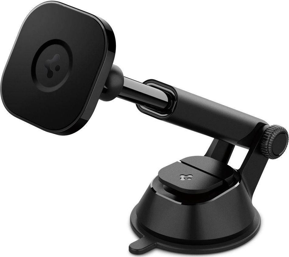 Mbajtës për telefon makine Spigen ITS35, magnetik MagSafe, për pult dhe xham, i zi