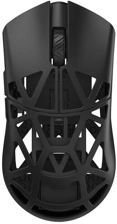 Gejминг глушец WLMouse Beast X Pro, безжичен, 30000 DPI, црн