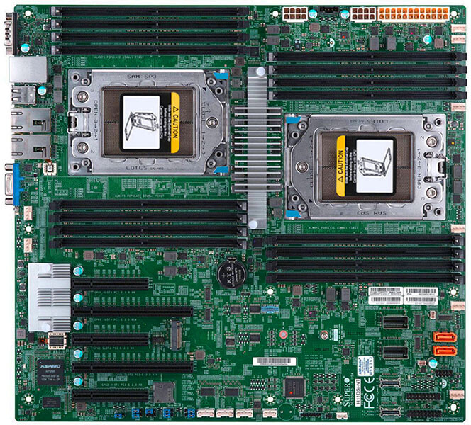 Pllakë amë SuperMicro H11DSi-NT - EPYC Rome 7002