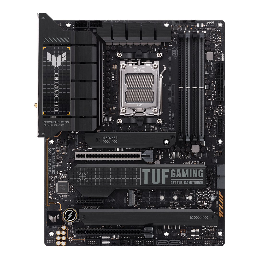 Pllakë amë ASUS TUF Gaming X670E-PLUS WiFi AMD X670 Socket AM5 ATX