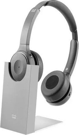 Kufje wireless Cisco Headset 730, Bluetooth, me mbajtëse karikimi, e zezë