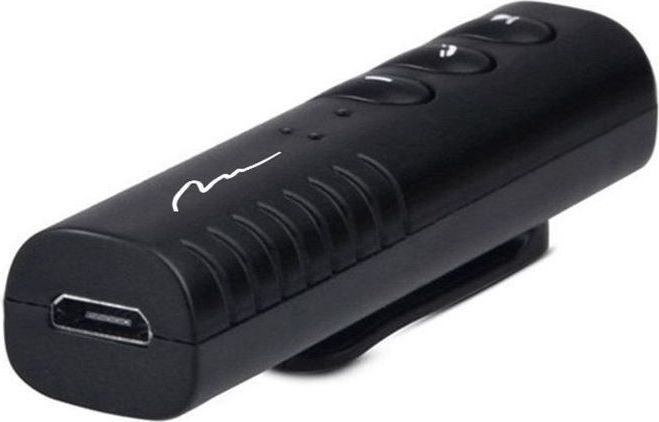 Adapter Bluetooth Media-Tech MT3588, marrës audio 3.5mm, me mikrofon, i zi