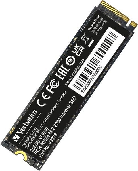 Disk SSD Verbatim Vi3000, 256GB, M.2 2280 PCI-E x4 Gen3 NVMe