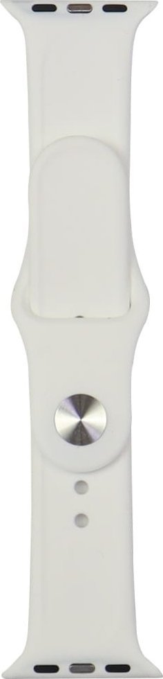 Ремче за часовник Audi Sport силикон, за часовник на јаболко 40 41 42mm, црвено лого, бело