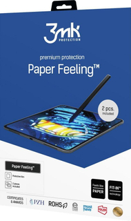 Заштитна фолја за екран 3MK PaperFeeling за Apple iPad Air 2 9.7", 2 парчиња, мат