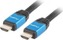 Kabllo Lanberg HDMI - HDMI CA-HDMI-20CU-0010-BL, 1m, e kaltër