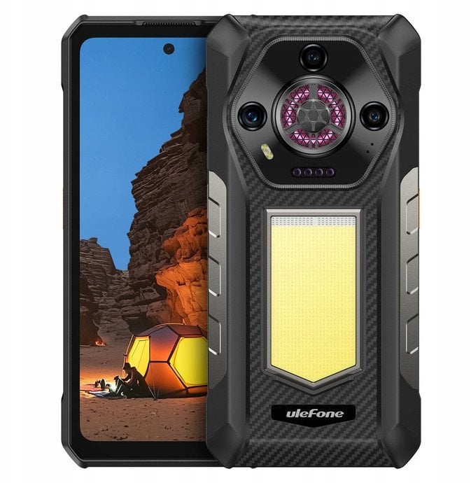 Telefoni i fortë Ulefone Armor 30, 12GB RAM, 512GB, 6.58", i zi