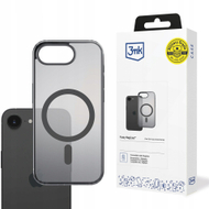 Заштитна маска за телефон 3MK Frosty MagCase, за iPhone 16e, MagSafe, црна