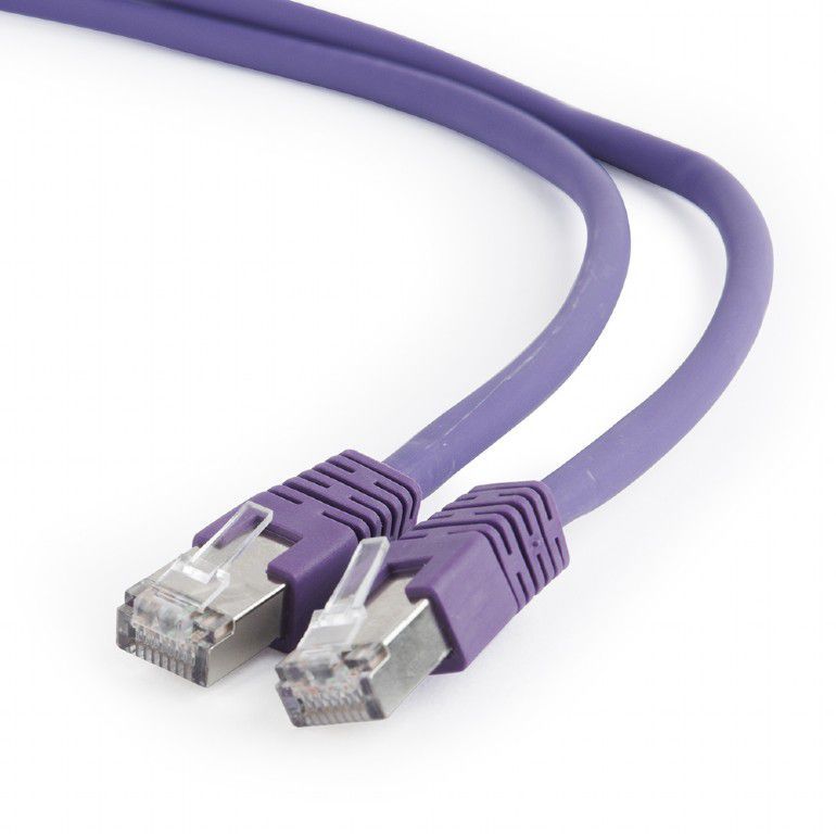 Kabllo Gembird RJ-45/RJ-45, CAT6A, 2m, vjollcë