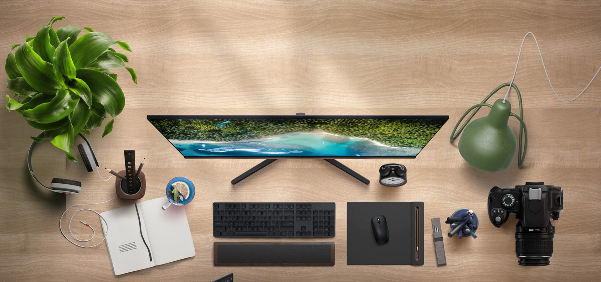 Monitor Mi Desktop 1C, 23.8", Full HD, 60 Hz, i zi