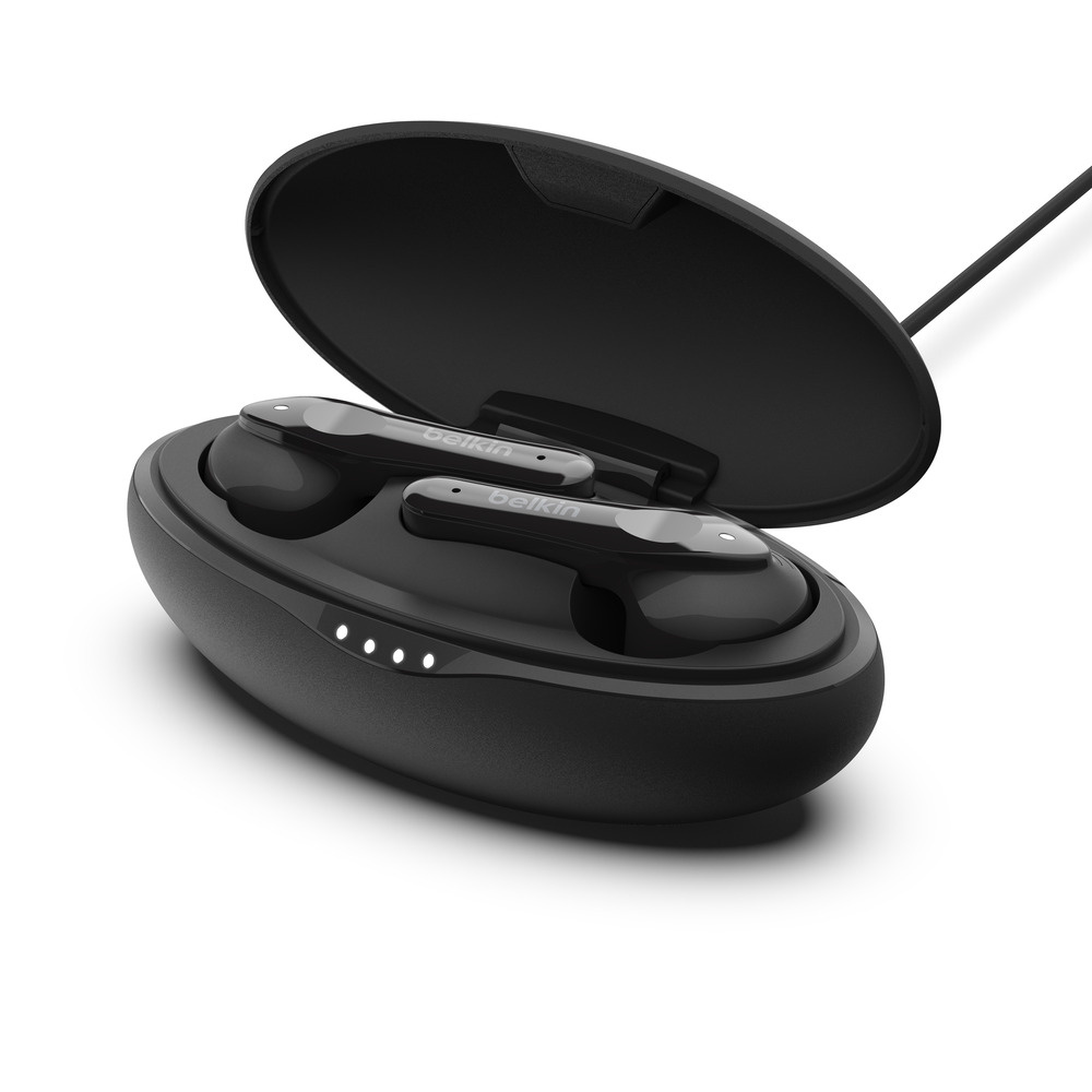 Слушалки Belkin SoundForm Move+ True Wireless Earbuds, црни
