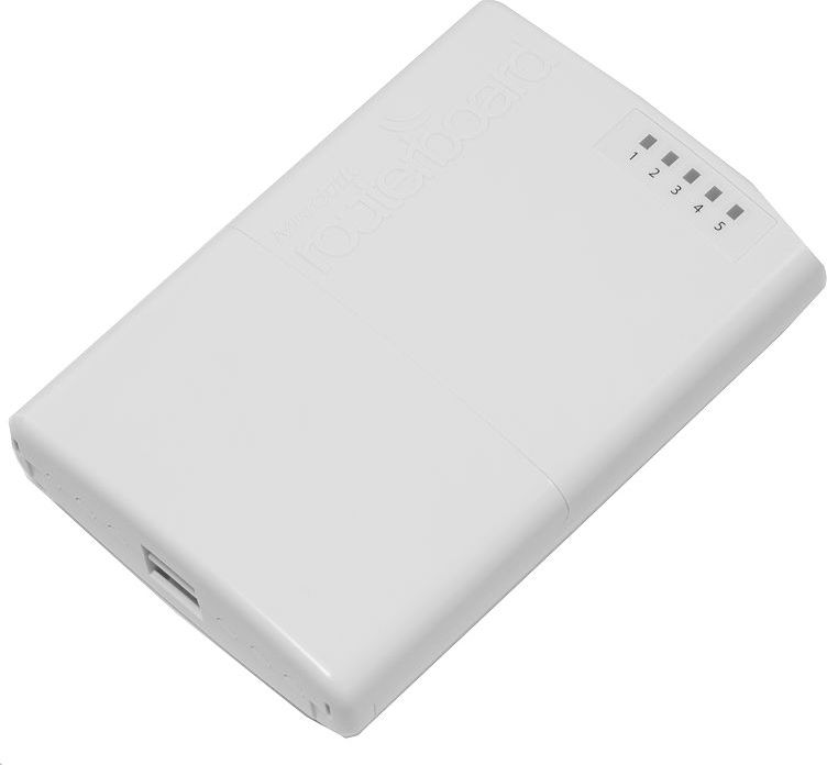 Ruter MikroTik RB750P-PBR2, i bardhë