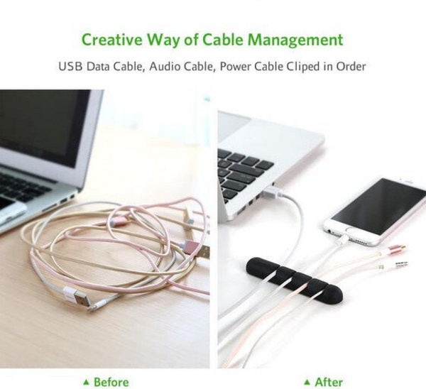 Организатор на кабел UGREEN, црн