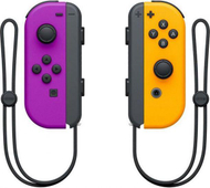 Joystick për Nintendo Joy-Con, 2 copë, vjollcë neon/ të portokalltë neon