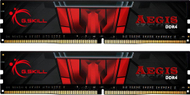 Memorie G.Skill Aegis, DDR4, 16 GB, 3200MHz, CL16 (F4-3200C16D-16GIS), e zezë / kuqe Memorie G.Skill Aegis, DDR4, 16 GB, 3200MHz, CL16 (F4-3200C16D-16GIS), e zezë / kuqe