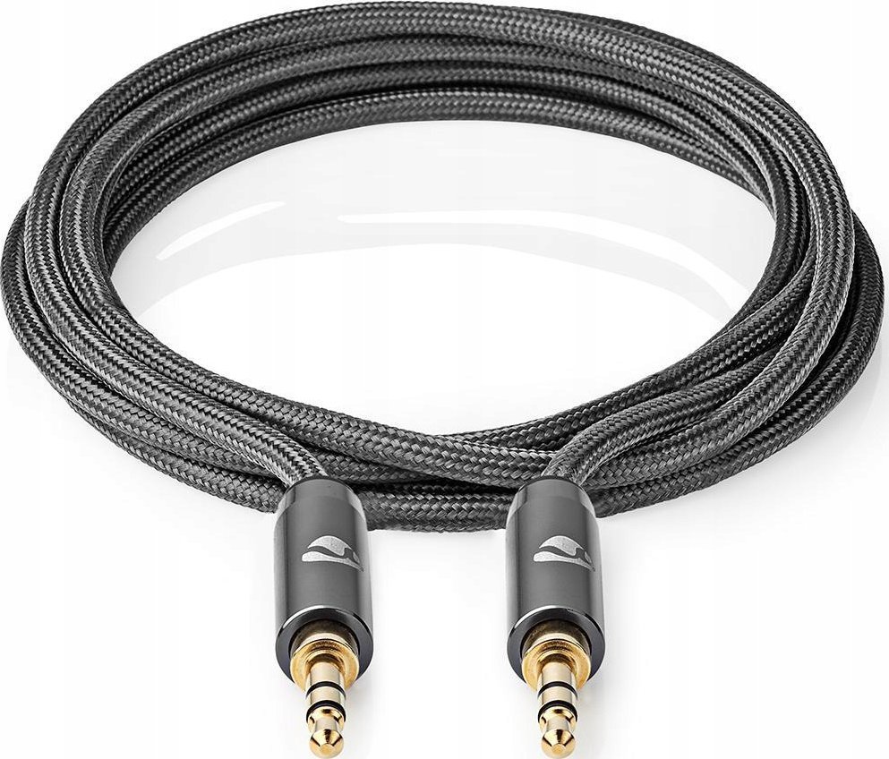 Kabllo audio Nedis Profigold, AUX 3.5mm mashkull mashkull, 5m, e thurur