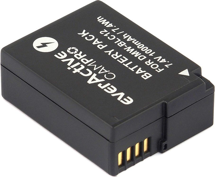Bateri EverActive për kamera Panasonic DMW-BLC12, 1000 mAh, 7.4 V
