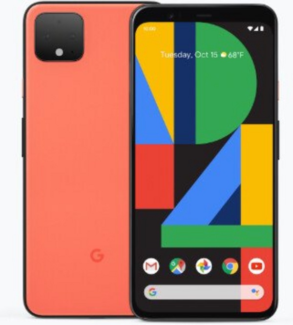 Celular GOOGLE Pixel 4, 5.7 ", 6GB RAM, 64GB, i portokalltë