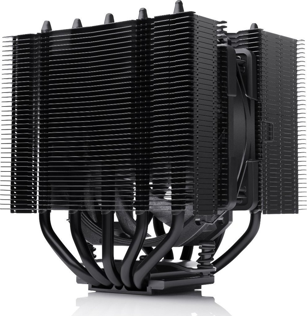 Ftohës CPU Noctua NH-D12L chromax.black, ajër, 120mm, i zi