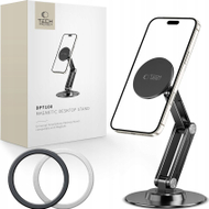 Mbajtëse tavoline për telefon Tech-Protect DPT100, MagSafe, rregullueshme, e zezë