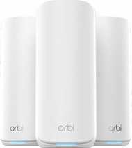 Sistem mesh WiFi NETGEAR Orbi 870, Tri-band WiFi 7, 10Gbps, i bardhë