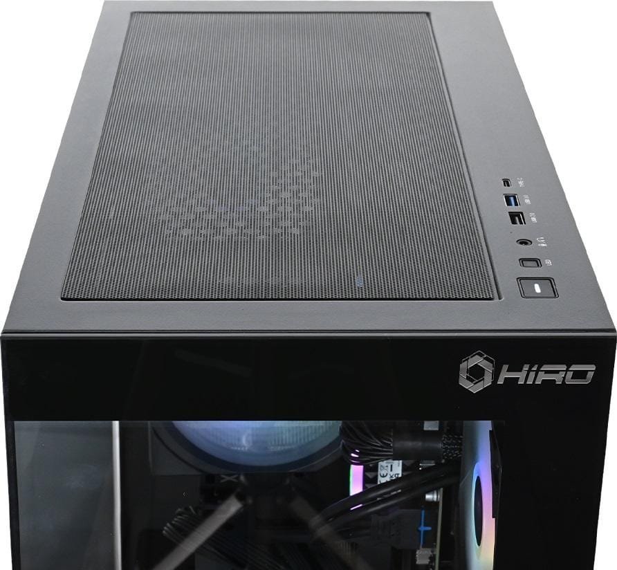 Компјутер за гејминг HIRO Aurora, AMD Ryzen 7 9800X3D, RTX 5080 16GB, 32GB RAM