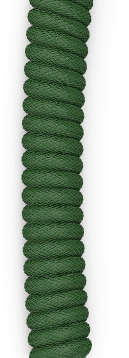 Kabllo e përdredhur tastiere Glorious Coiled Keyboard Cable, USB C, Forest Green