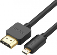 Kabllo Ugreen HDMI Micro - HDMI, 1.5m, e zezë