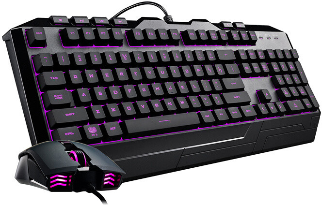 Set (tastierë dhe maus) CoolerMaster Devastator III, i zi