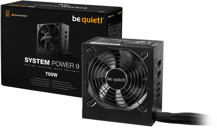 Burim energjie be quiet! System Power 9 CM BN303 , 700W