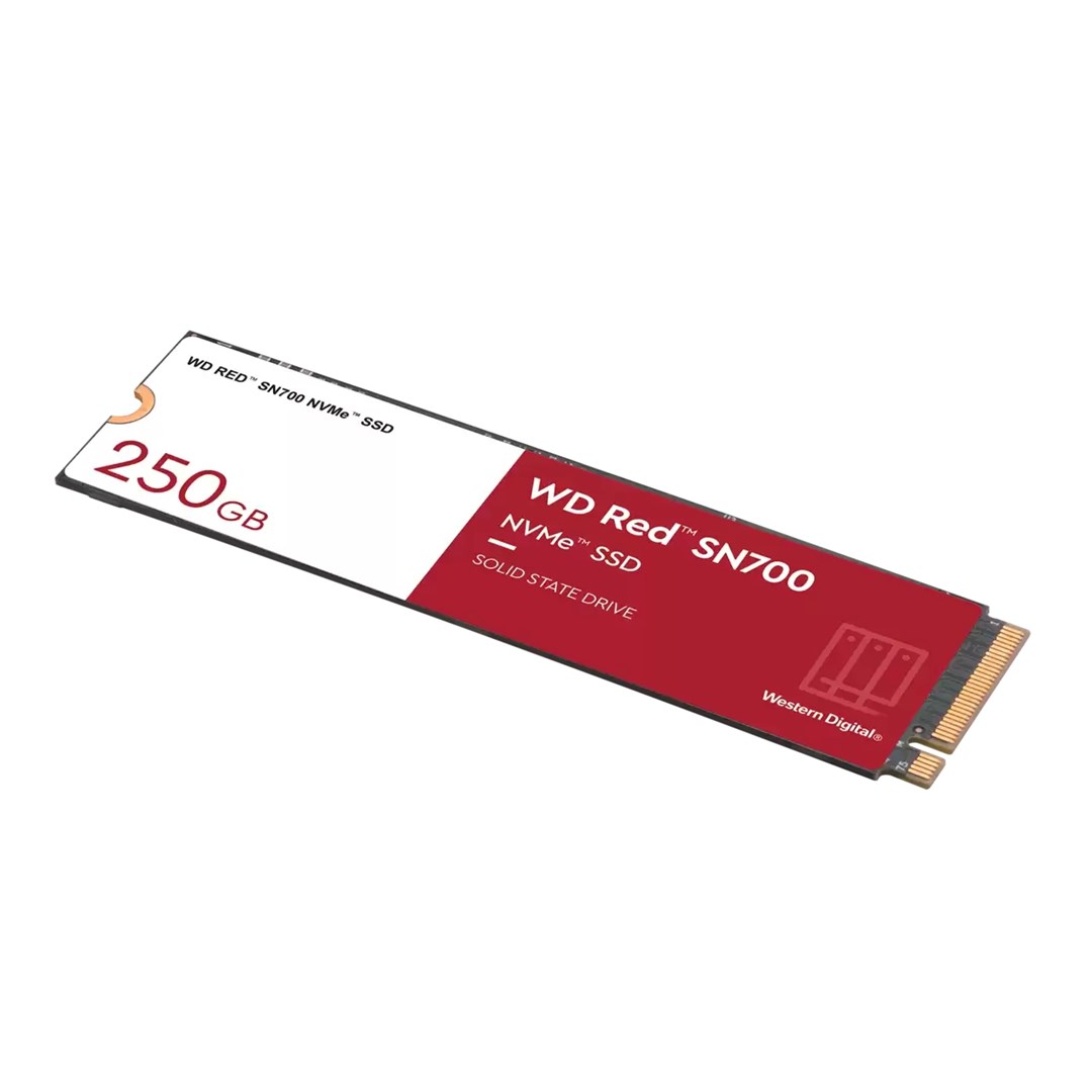 Disk SSD WD Red SN700, M.2, 250GB, PCIe 3.0, i kuq