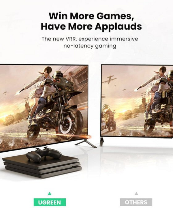 Kabllo UGREEN HDMI (M/M), 2m, e zezë