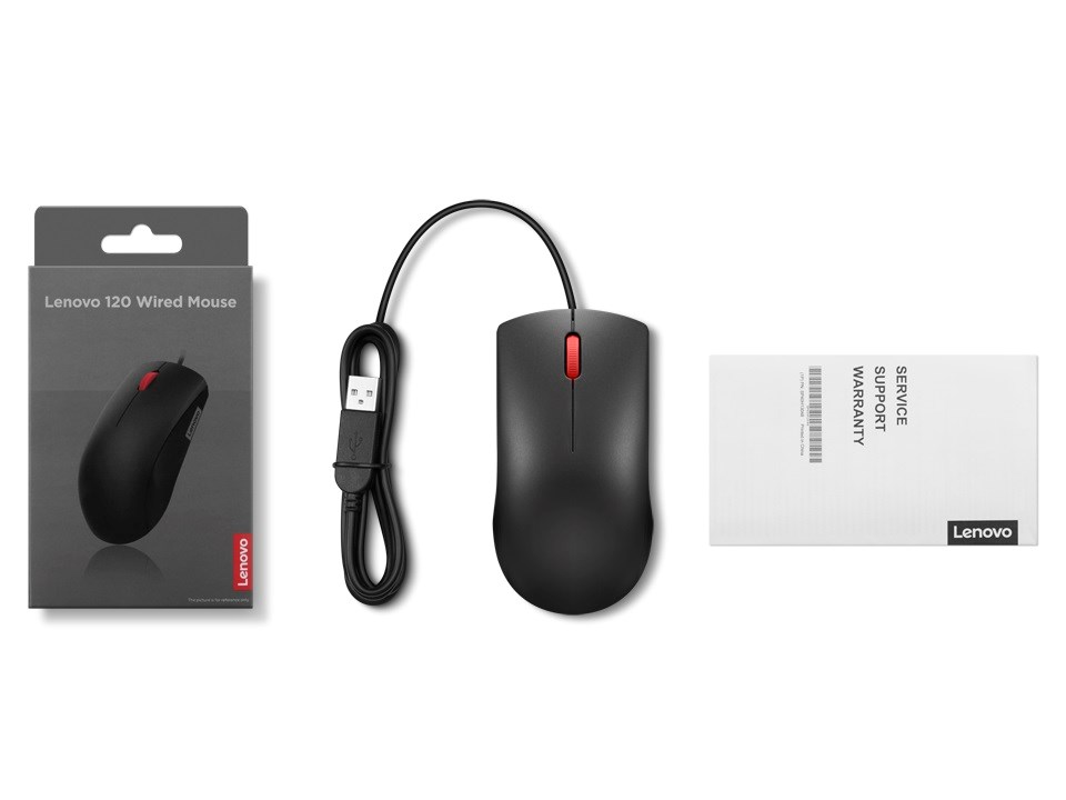 Maus Lenovo 120, 1600DPI, i zi