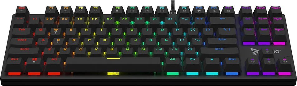 Tastierë mekanike gaming Savio Tempest X2, Outemu Red, RGB, e zezë