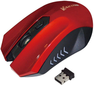 Maus Vakoss TM-658UR, wireless, USB, i kuq