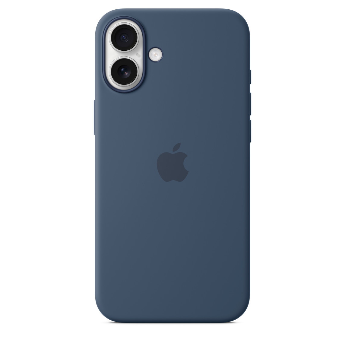 Apple iPhone 16 Plus Silicone Case with MagSafe, Denim