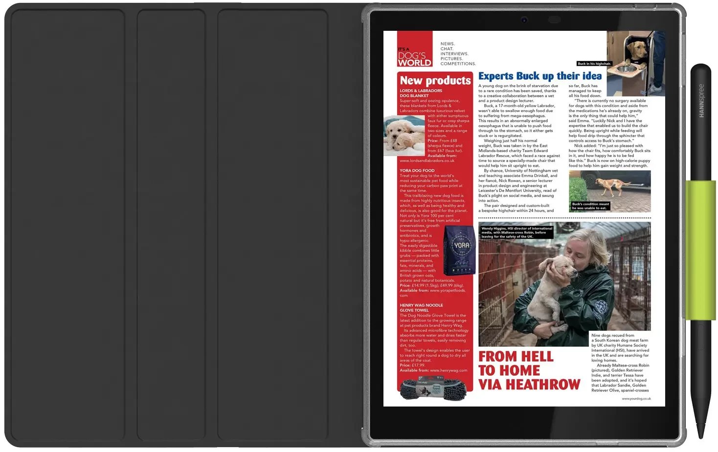 Tablet leximi Hannspree Lumo 7.8, 7.8", 64GB, Wi-Fi, i zi