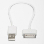 Përshtatës BlueLounge EX-30-W, USB në Apple 30-PIN, 20cm, i bardhë