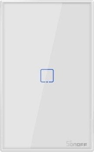 Çelës muri smart Sonoff T2US1C, 1 kanal, Wi-Fi, i bardhë