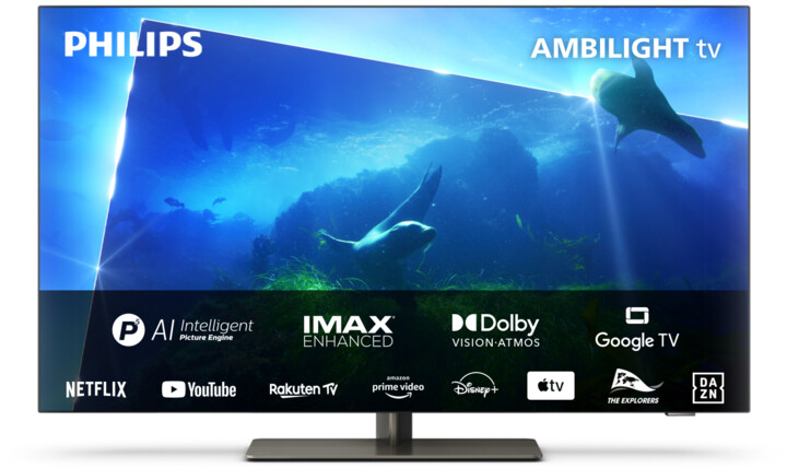 Televizor Philips 48OLED818, 48" (121cm), 4K UHD, i zi