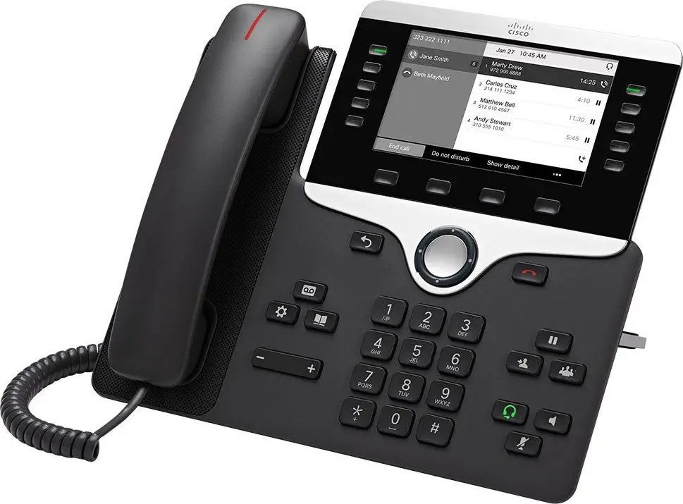 Telefon IP Cisco 8811, ekran 5", Gigabit Ethernet, i zi