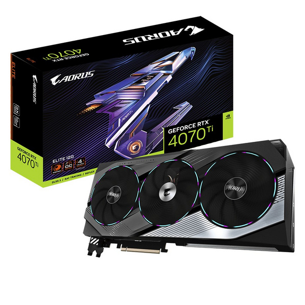 Kartë grafike GIGABYTE AORUS NVIDIA GeForce RTX 4070 Ti, 12 GB GDDR6X